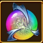 次元の悪魔デモンズゲートの虹色オーブ