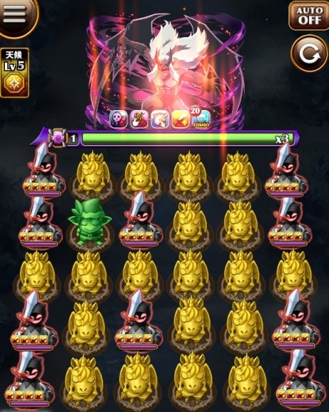 グレーターデーモンハード盤面