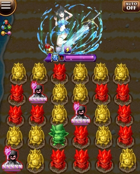 転生したら剣でしたコラボハード1盤面