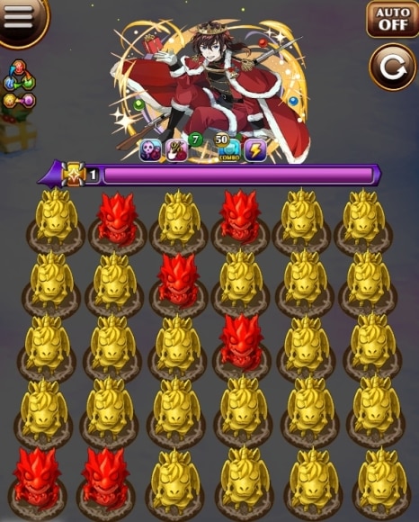 クリスマスリョウマ盤面