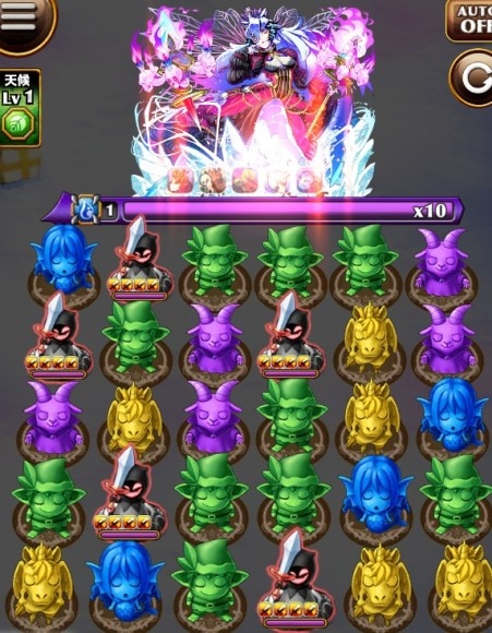 スノースノークイーン　ボス盤面