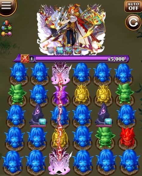 ナイングランバトル盤面