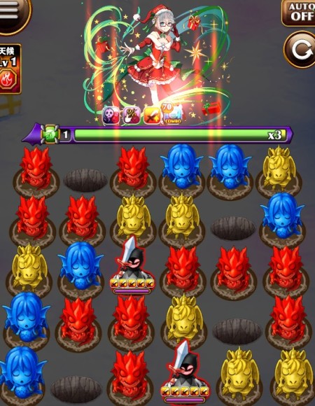 ラジエル(ハード) ボス盤面