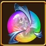 次元の悪魔ネクロノミコンの虹色オーブ