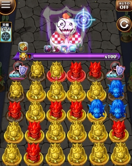 鏡もちボーグ盤面