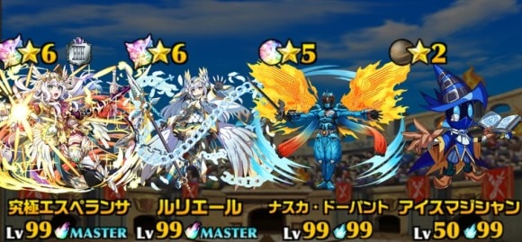 パーティ編成の傾向