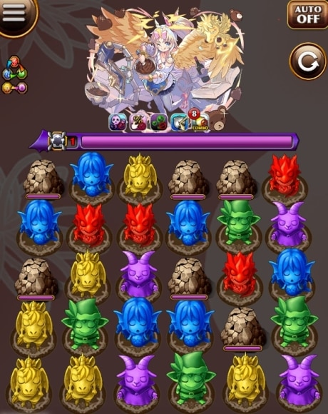 バレンタインルシオラハード盤面