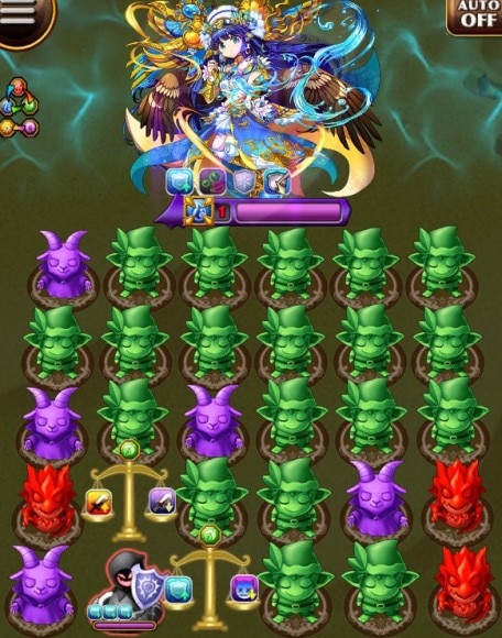 究極イシス　ボス盤面