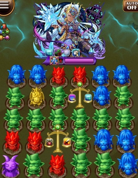 究極ヌト ボス盤面