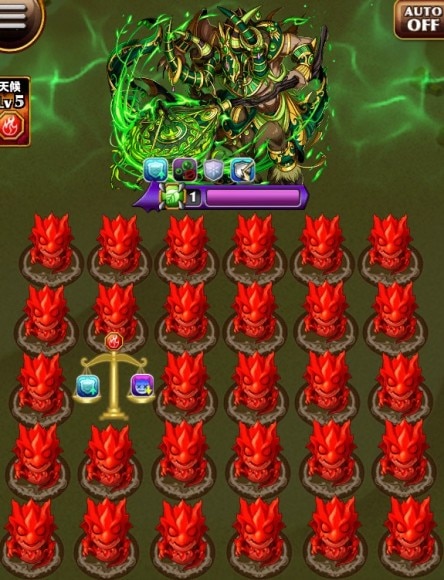 クヌム　ボス盤面