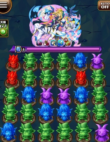 ホワイトデーハスター　ボス盤面