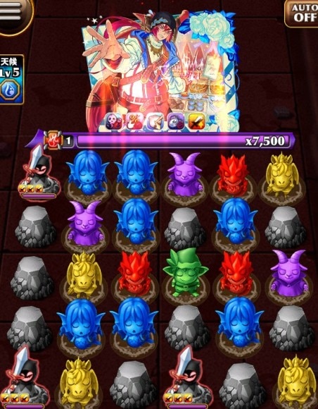 ホワイトデーハイペリオン ボス盤面