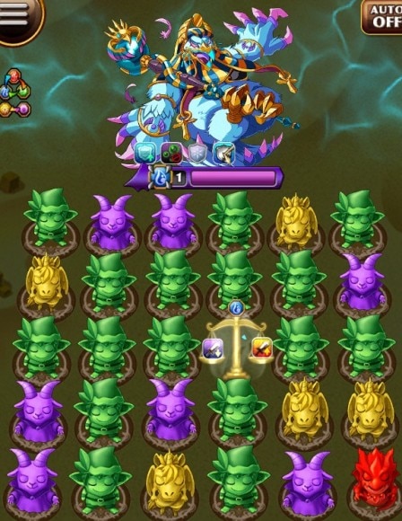 トト　ボス盤面