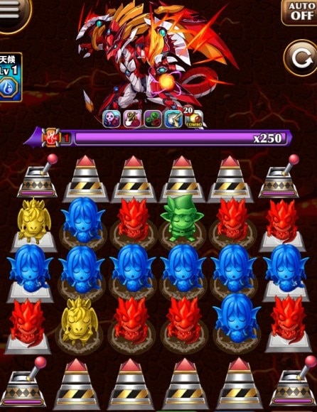 メガラニカ　ボス盤面