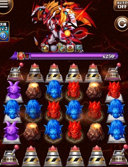 メガラニカ　ボス盤面