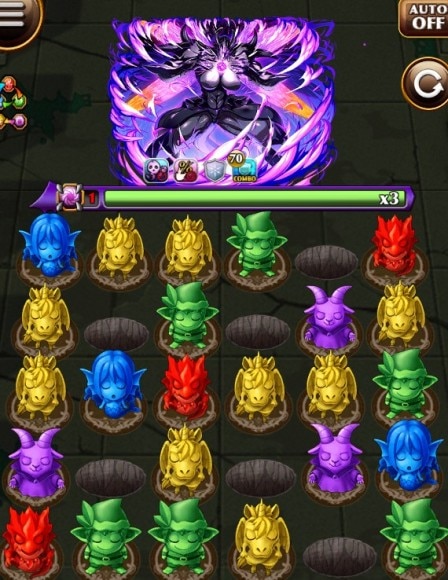 クレブスクルム　ボス盤面