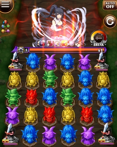 グラユナ八重樫雫盤面