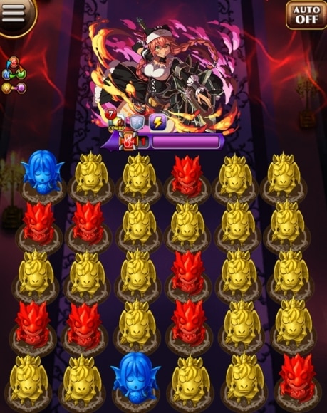 オバロコラボハード1盤面