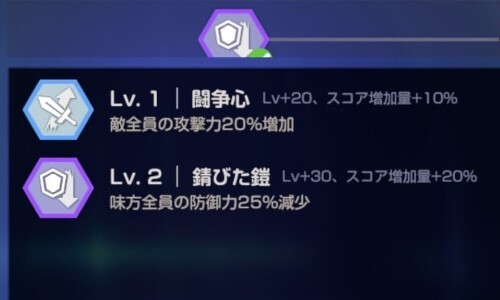 被ダメージが増える制約は避ける