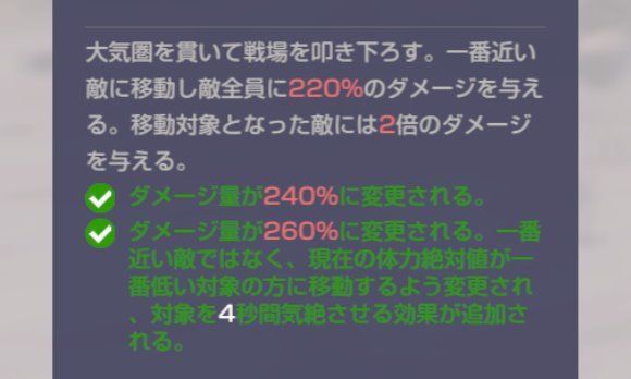 アルティメット優先キャラ