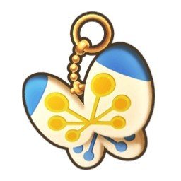 チョウチョのチャーム