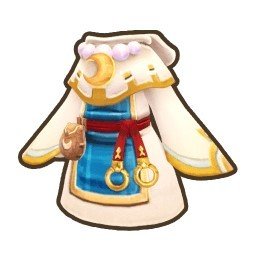 白い少女のドレス