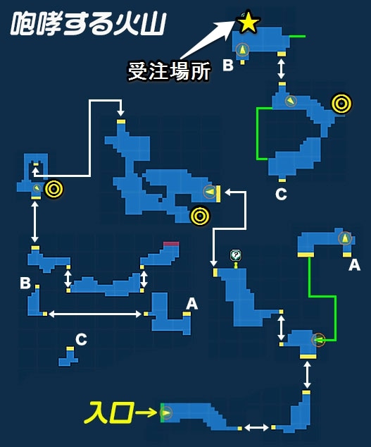 エレメンタルの謎マップ