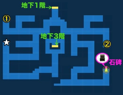 古代遺跡2宝箱マップ