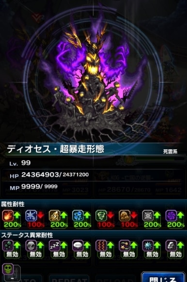 ディオセス超暴走形態