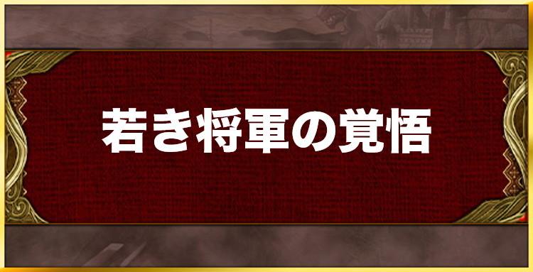 若き将軍の覚悟の効果と習得キャラ一覧