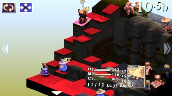 黒魔道士2人を優先的に倒す