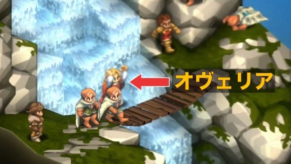 オヴェリアの周囲にいる敵を優先的に倒す