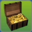 金貨いっぱいの箱