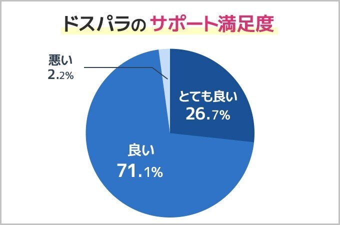 ドスパラ総合満足度
