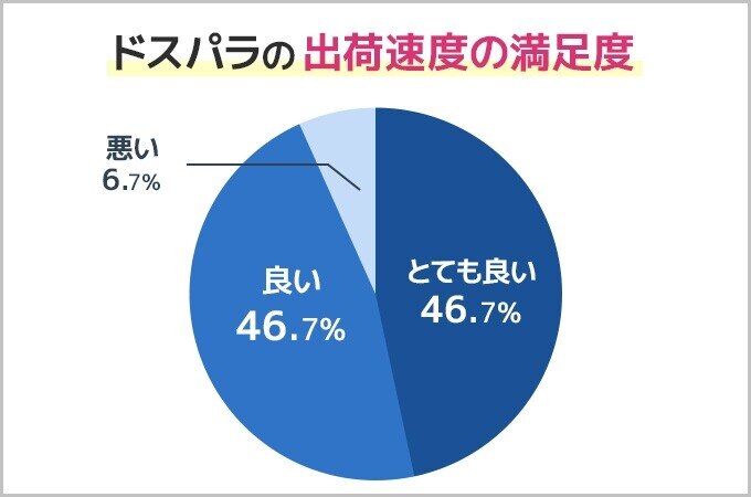 ドスパラ総合満足度