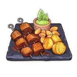 牛ハツの串焼き