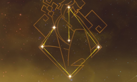 鍾離星の星座