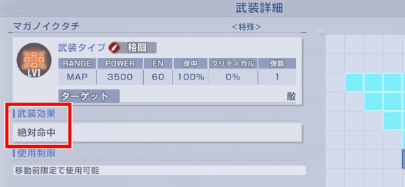 絶対命中