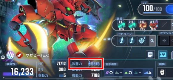 攻撃力
