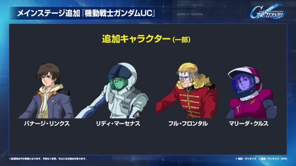 ガンダムUC キャラ
