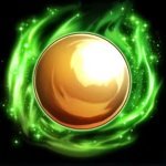 金色に輝く玉