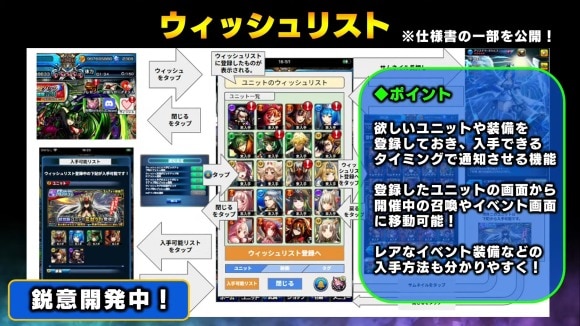 ウィッシュリスト機能