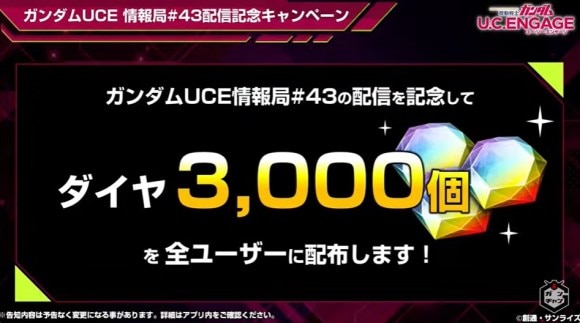 ダイヤ3,000個