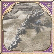 ドラゴンの骸骨