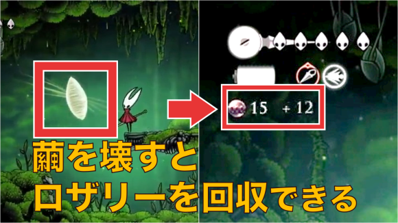 ロザリーを回収