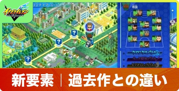 新要素｜過去作との違い