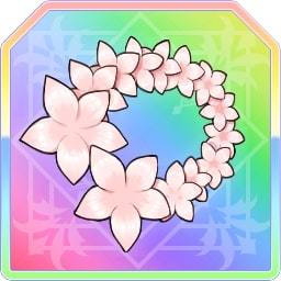 満開の桃の花