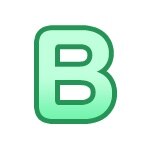B