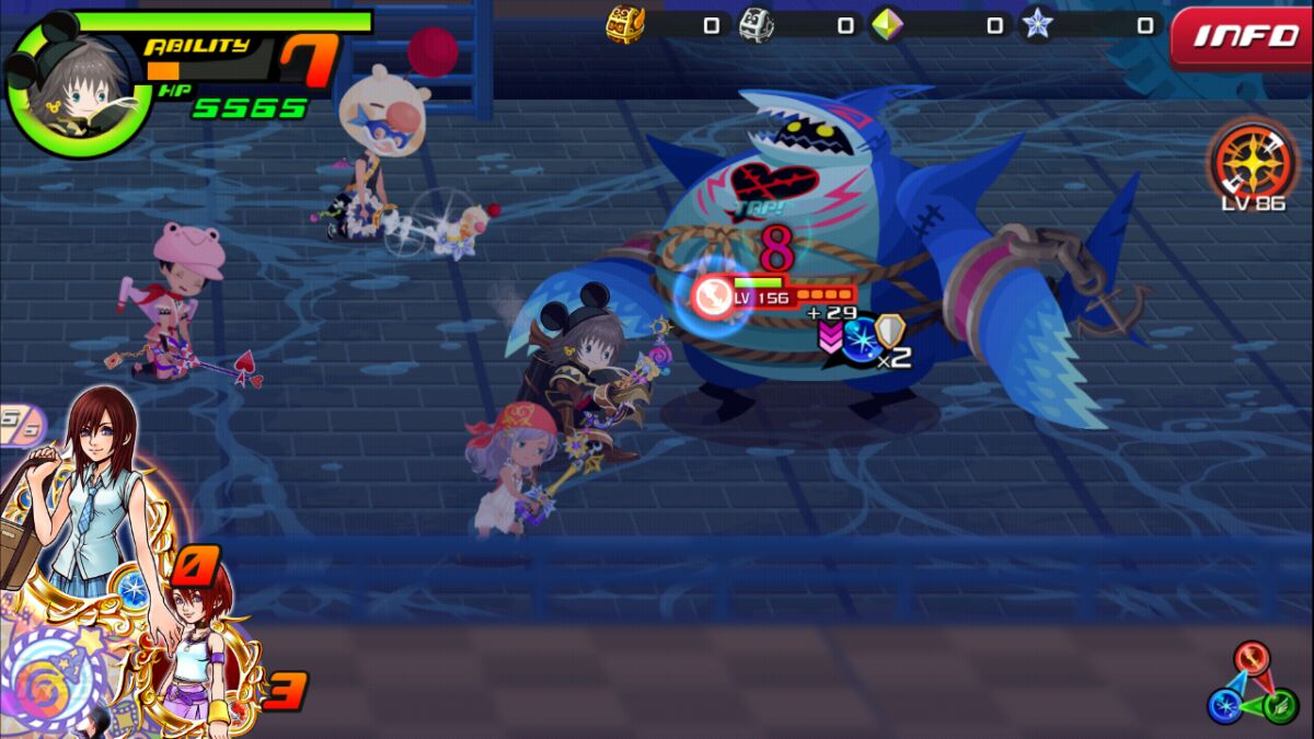 Khux ラージシャークの攻略とクエストno 631 No 645 キングダムハーツユニオンクロス アルテマ