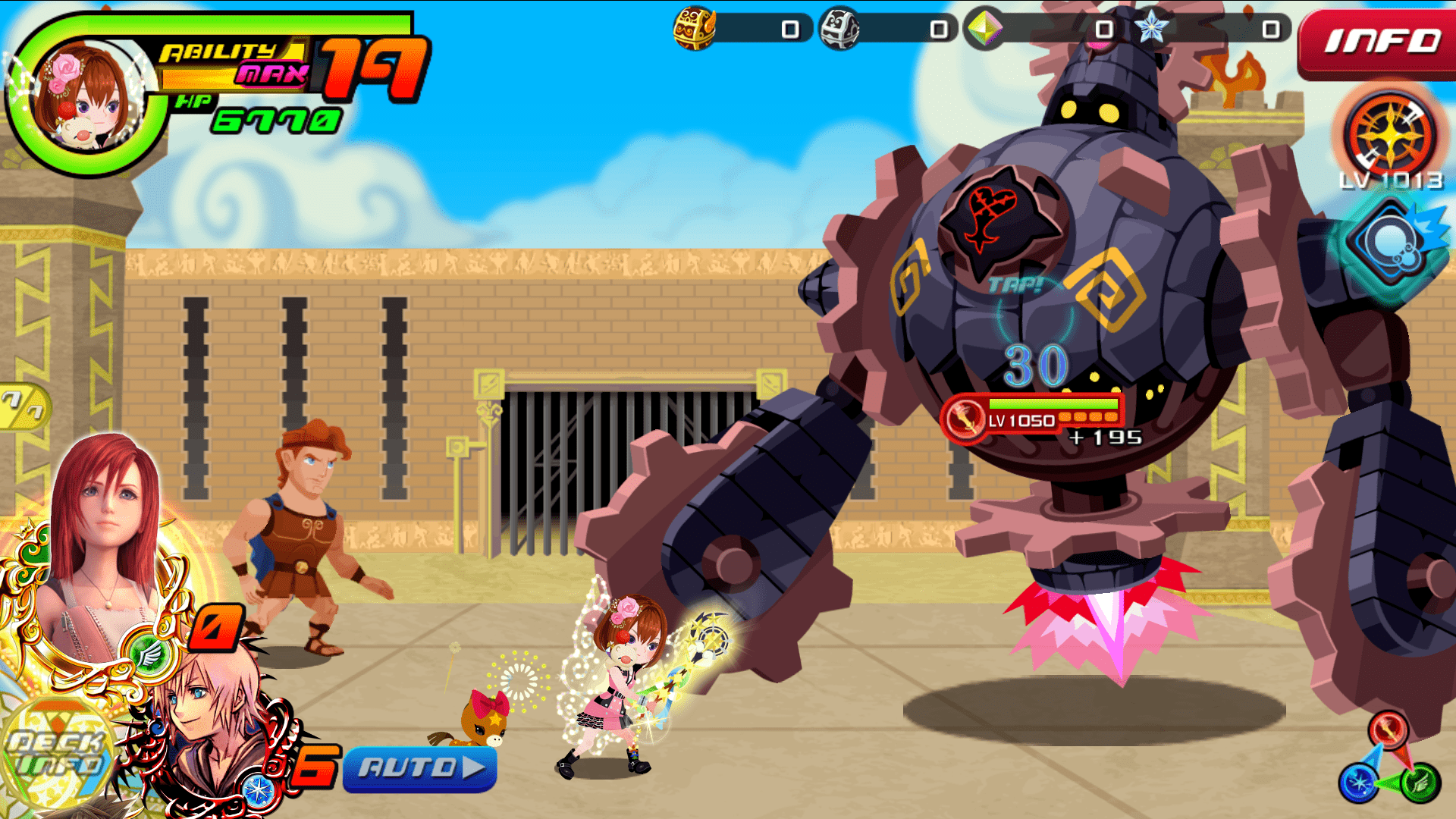 Khux ギアゴーレムの攻略とクエストno 816 No 5 キングダムハーツユニオンクロス アルテマ